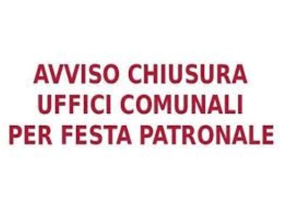 Chiusura uffici